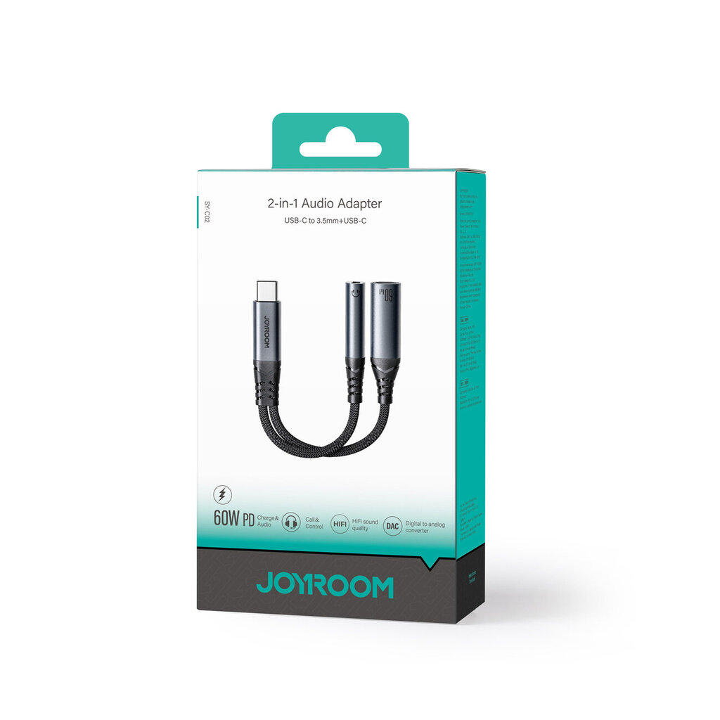 Joyroom SY-C02 hinta ja tiedot | Adapterit | hobbyhall.fi