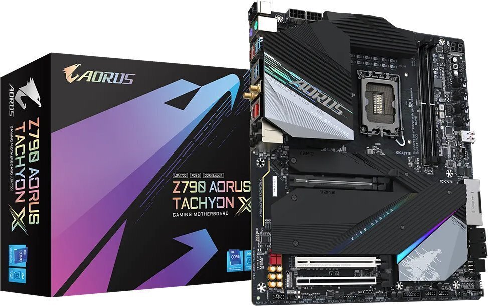 Gigabyte Z790 Aorus Tachyon X hinta ja tiedot | Emolevyt | hobbyhall.fi