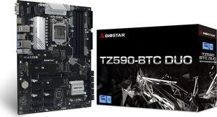 Biostar TZ590-BTC Duo hinta ja tiedot | Biostar Tietokoneet ja pelaaminen | hobbyhall.fi