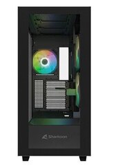 Sharkoon Rebel C60 RGB hinta ja tiedot | Tietokonekotelot | hobbyhall.fi