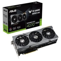 Asus TUF Gaming GeForce RTX 4070 Ti Super OC Edition (RTX4070TIS-O16G-GAMING) hinta ja tiedot | Näytönohjaimet | hobbyhall.fi