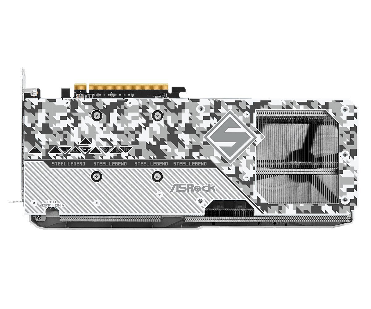 ASRock AMD Radeon RX 7600 XT Steel Legend OC (RX7600XT SL 16GO) hinta ja tiedot | Näytönohjaimet | hobbyhall.fi