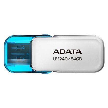 Adata UV240 AUV240-64G-RWH hinta ja tiedot | Muistitikut | hobbyhall.fi