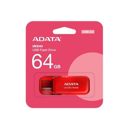 Adata UV240 AUV240-64G-RRD hinta ja tiedot | Muistitikut | hobbyhall.fi