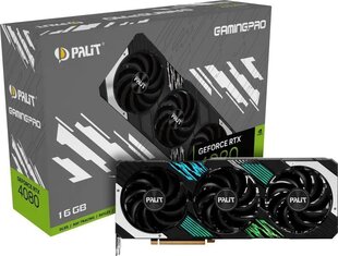 Palit GeForce RTX 4080 Super GamingPro (NED408S019T2-1032A) hinta ja tiedot | Näytönohjaimet | hobbyhall.fi