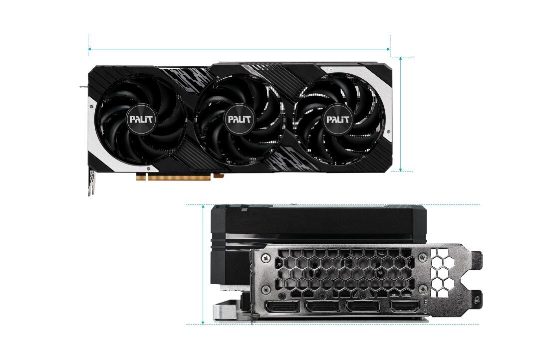 Palit GeForce RTX 4080 Super GamingPro (NED408S019T2-1032A) hinta ja tiedot | Näytönohjaimet | hobbyhall.fi