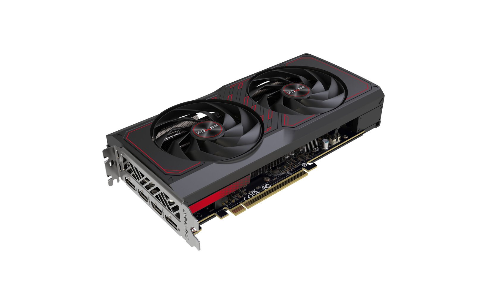 Sapphire Pulse AMD Radeon RX 7600 XT (11339-04-20G) hinta ja tiedot | Näytönohjaimet | hobbyhall.fi