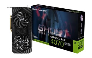 Gainward GeForce RTX 4070 Super Ghost (NED407S019K9-1043B) hinta ja tiedot | Gainward Tietokoneen komponentit | hobbyhall.fi