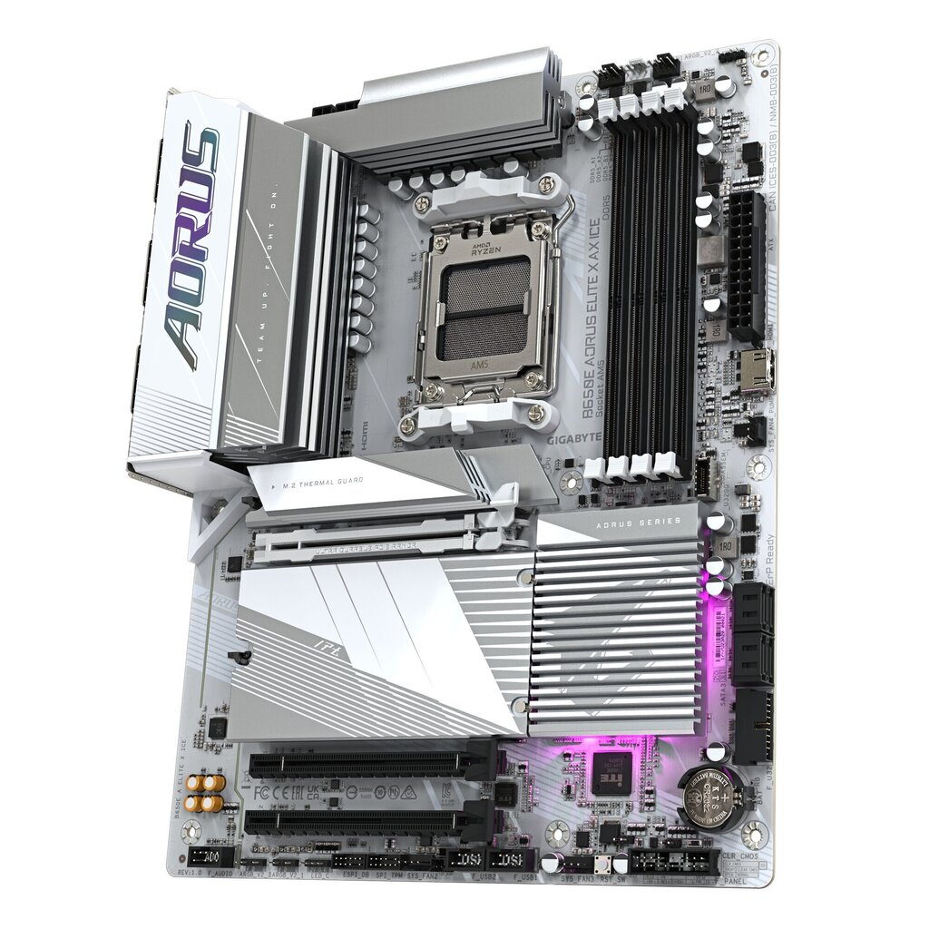 Gigabyte B650E Aorus Elite X AX Ice hinta ja tiedot | Emolevyt | hobbyhall.fi