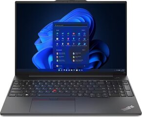Lenovo ThinkPad E16 Gen 1 (AMD) 21JT000BPB hinta ja tiedot | Kannettavat tietokoneet | hobbyhall.fi