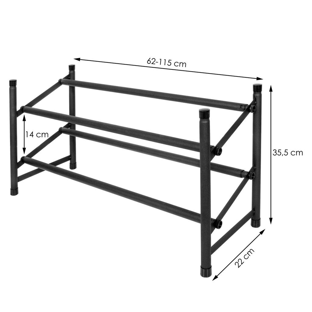 Kenkäteline Springos HS0002 hinta ja tiedot | Kenkäkaapit ja -hyllyt | hobbyhall.fi