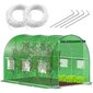 Puutarhakasvihuone Springos GT0002 6 m2 (3x2x2 m) hinta ja tiedot | Kasvihuoneet | hobbyhall.fi