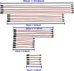 25-osainen servon jatkokaapelisarja hinta ja tiedot | Dronet | hobbyhall.fi