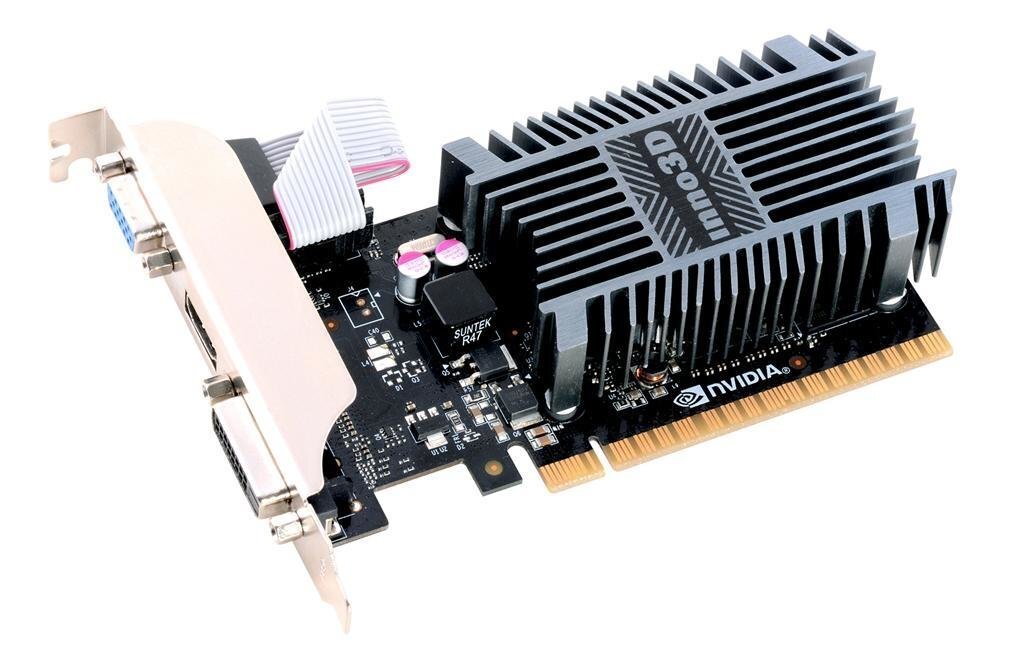 Inno3D GeForce GT 710 LP N710-1SDV-E3BX hinta ja tiedot | Näytönohjaimet | hobbyhall.fi