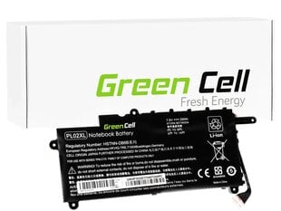 Green Cell Laptop Battery for HP Pavilion x360 11-N i HP x360 310 G1 hinta ja tiedot | Kannettavien tietokoneiden akut | hobbyhall.fi