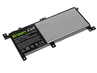 Green Cell Laptop Battery C21N1509 for Asus X556U X556UA X556UB X556UF X556UJ X556UQ X556UR X556UV hinta ja tiedot | Kannettavien tietokoneiden akut | hobbyhall.fi