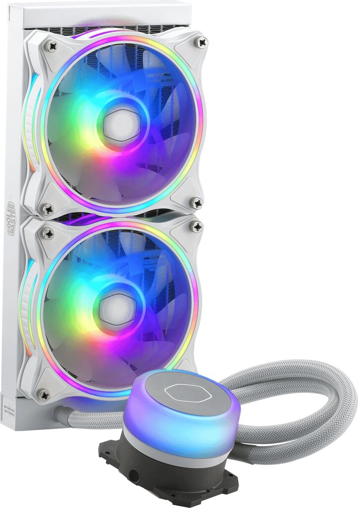 Cooler Master ML240 Illusion White Edition hinta ja tiedot | Prosessorin jäähdyttimet | hobbyhall.fi