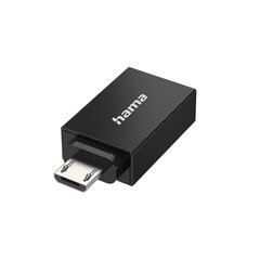 Hama USB micro->USB A hinta ja tiedot | Adapterit | hobbyhall.fi