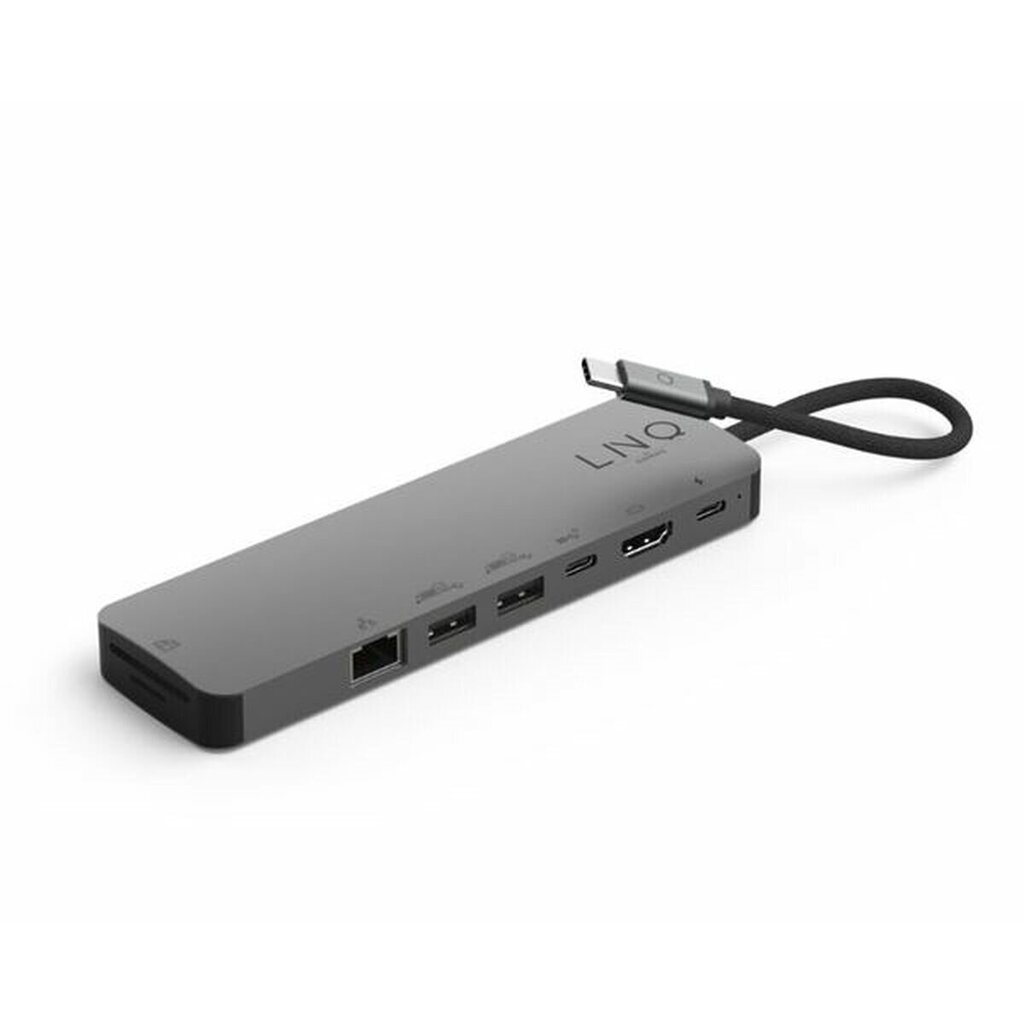 Telcom Linq 9in1 SSD Pro USB-C hinta ja tiedot | Adapterit | hobbyhall.fi