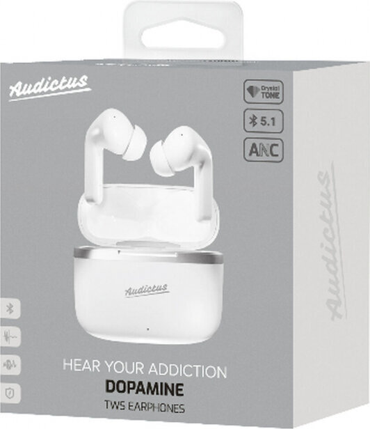 Audictus Dopamine White hinta ja tiedot | Kuulokkeet | hobbyhall.fi