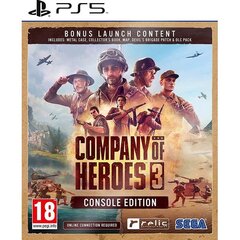 Company of Heroes 3, PlayStation 5 - Game hinta ja tiedot | Tietokone- ja konsolipelit | hobbyhall.fi