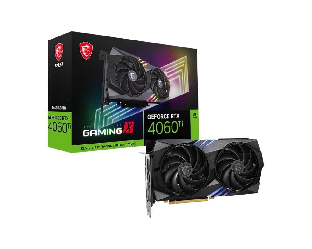 MSI NVIDIA GeForce RTX 4060 Ti hinta ja tiedot | Näytönohjaimet | hobbyhall.fi