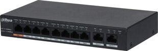 Switch|DAHUA|PFS3010-8GT-96|Desktop/pedestal|Rack|8x10Base-T / 100Base-TX / 1000Base-T|PoE ports 8|96 Watts|DH-PFS3010-8GT-96-V2 hinta ja tiedot | Dahua technology Tietokoneet ja pelaaminen | hobbyhall.fi