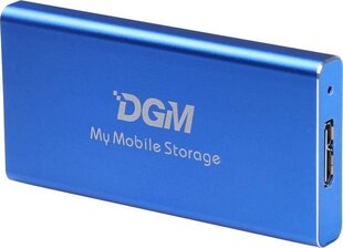DGM My Mobile Storage MMS512BL hinta ja tiedot | Ulkoiset kovalevyt | hobbyhall.fi