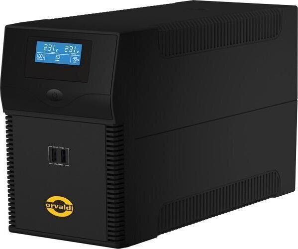 Orvaldi i2000LCD hinta ja tiedot | UPS-laitteet | hobbyhall.fi