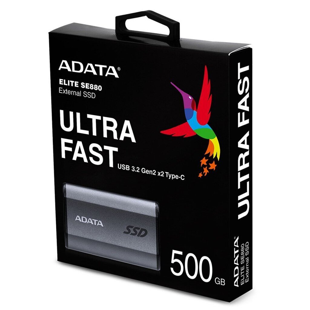 Adata SE880 hinta ja tiedot | Ulkoiset kovalevyt | hobbyhall.fi