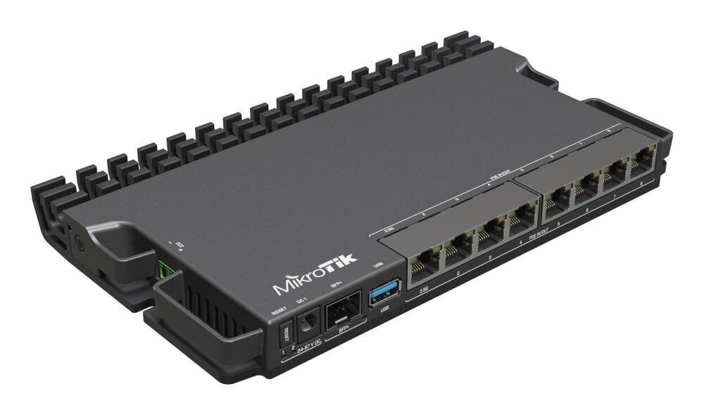 MikroTik RouterBOARD RB5009UPr+S+IN hinta ja tiedot | Reitittimet ja modeemit | hobbyhall.fi
