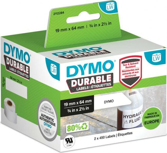 Dymo 2112284 hinta ja tiedot | Tulostustarvikkeet | hobbyhall.fi