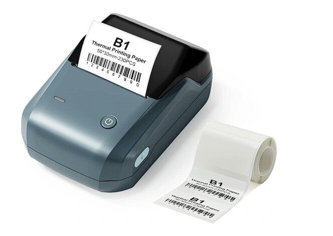 Niimbot B1 Label Printer Space Blue hinta ja tiedot | Tulostustarvikkeet | hobbyhall.fi