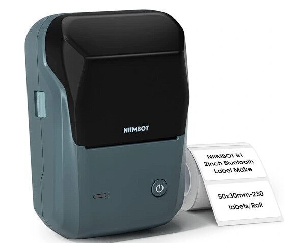 Niimbot B1 Label Printer Space Blue hinta ja tiedot | Tulostustarvikkeet | hobbyhall.fi