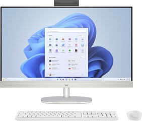 HP All-in-One 27-cr0002no 86F21EA hinta ja tiedot | Pöytätietokoneet | hobbyhall.fi