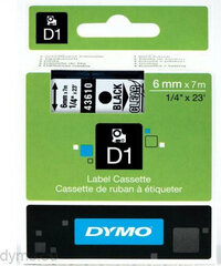 Dymo D1 43610 hinta ja tiedot | Tulostustarvikkeet | hobbyhall.fi