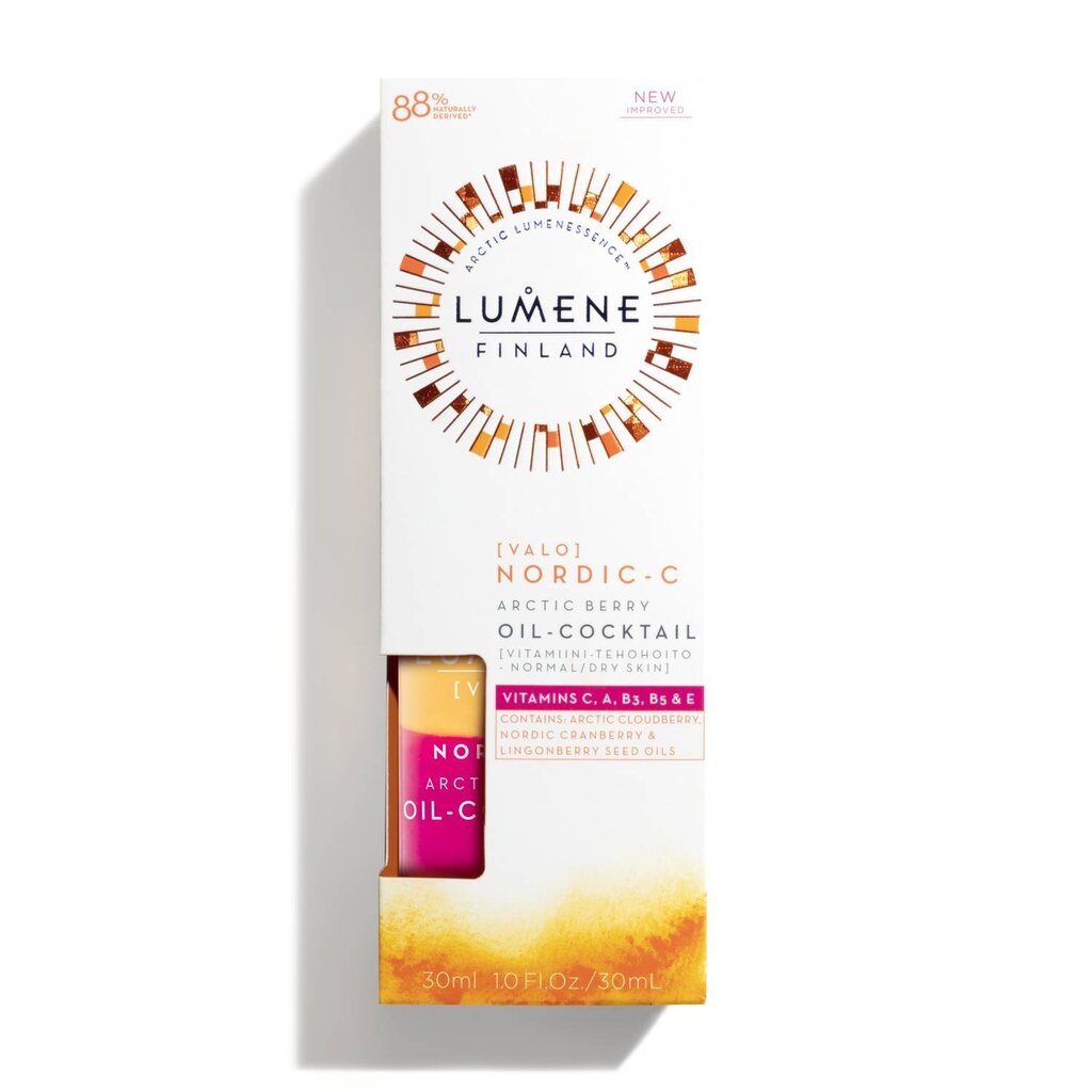 LUMENE Nordic-C Arctic Berry Multivitamine Oil-Cocktail 30 ml hinta ja tiedot | Kasvoöljyt ja seerumit | hobbyhall.fi