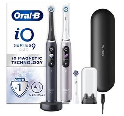 Oral-B iO Series 9 Duo Pack hinta ja tiedot | Sähköhammasharjat | hobbyhall.fi