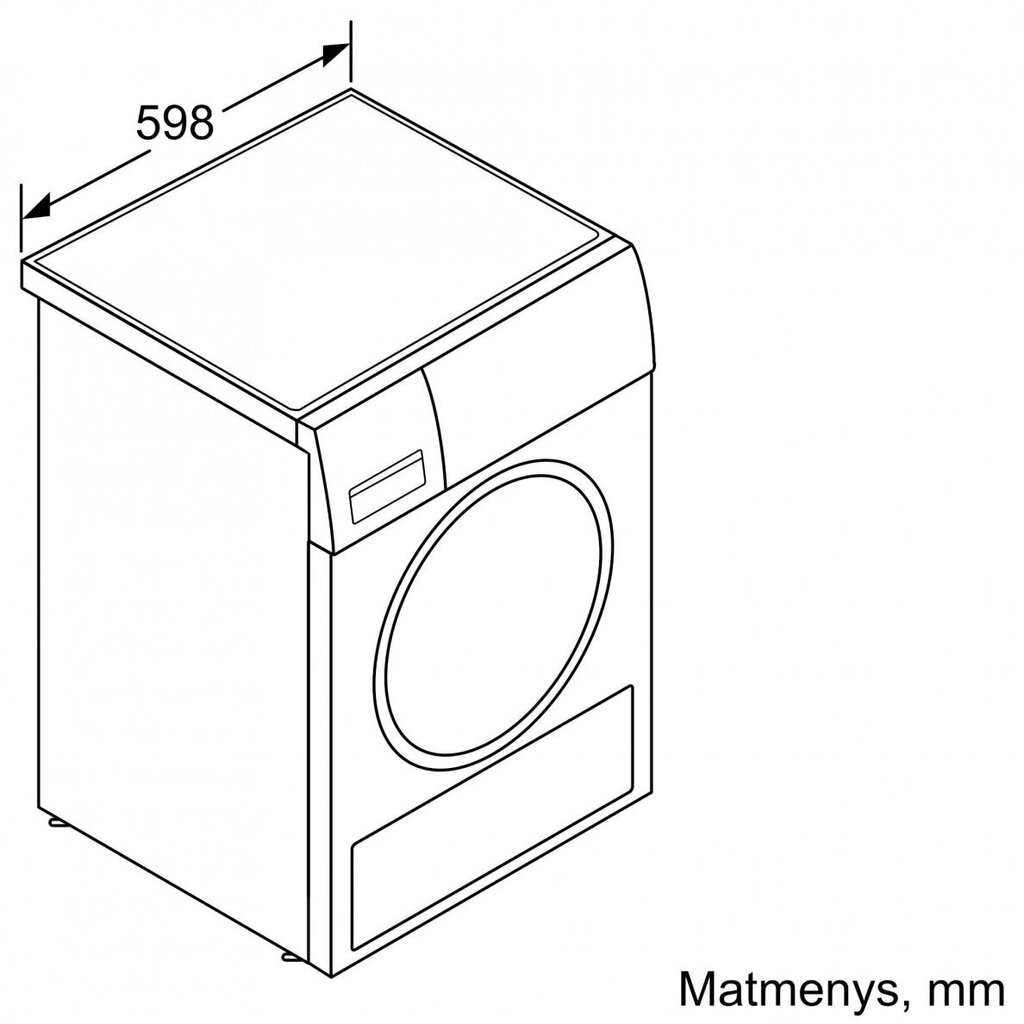 Bosch WQG245AISN Serie 6 hinta ja tiedot | Kuivausrummut | hobbyhall.fi