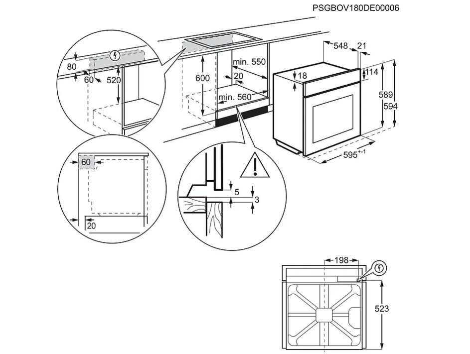 AEG BFP6202M SteamBake 6000 hinta ja tiedot | Erillisuunit | hobbyhall.fi