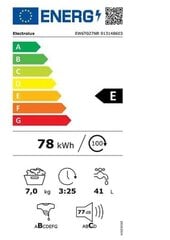 Electrolux EW6T027NR hinta ja tiedot | Pyykinpesukoneet | hobbyhall.fi