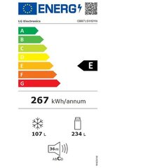 LG GBB71SWEMN hinta ja tiedot | LG Jääkaapit ja pakastimet | hobbyhall.fi