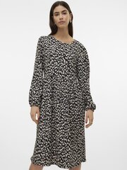 Vero Moda naisten mekko 10308747*01, musta/beige 5715516702946 hinta ja tiedot | Mekot | hobbyhall.fi