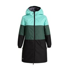 Huppa lasten parka 100g. Hanka 12630110*00109, minttu/musta 4741632218192 hinta ja tiedot | Tyttöjen takit | hobbyhall.fi