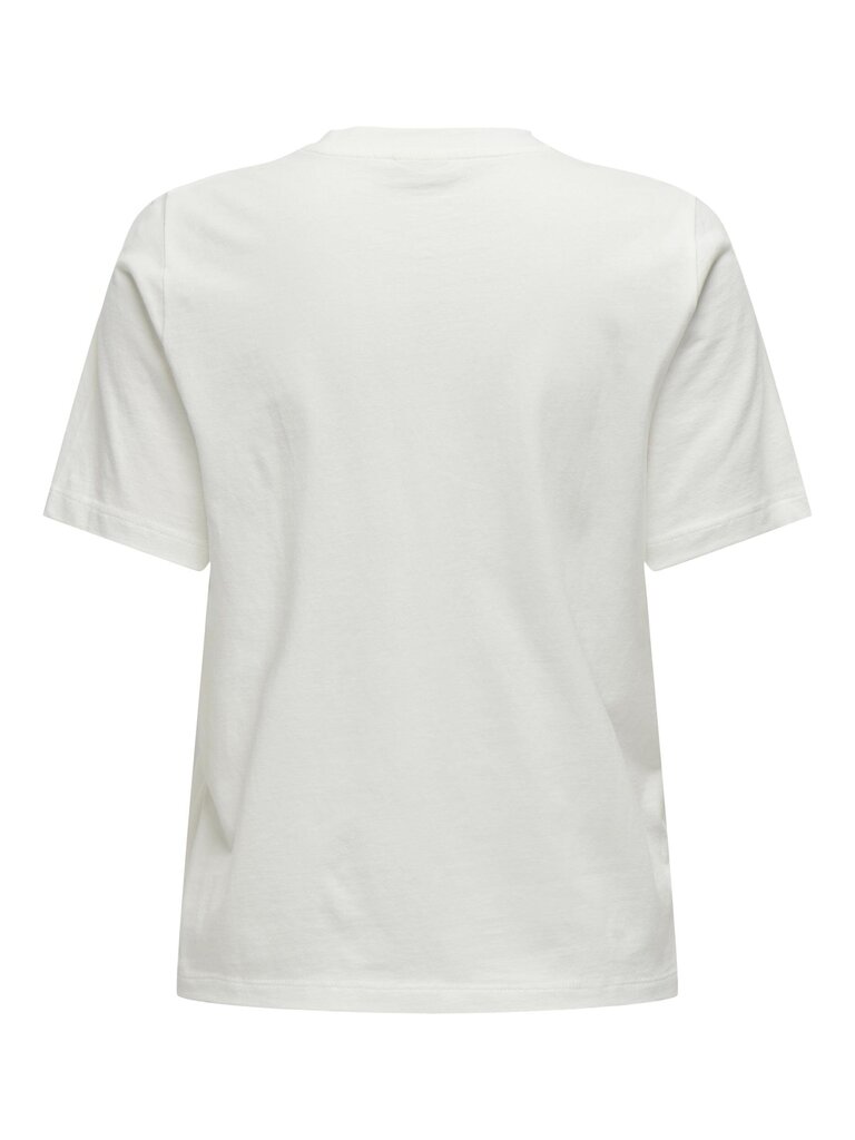 JDY naisten T-paita 15311675*02, valkoinen 5715515198818 hinta ja tiedot | Naisten T-paidat | hobbyhall.fi