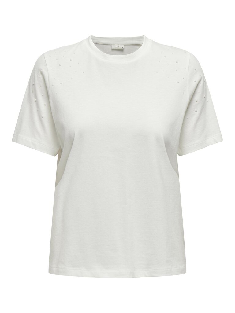 JDY naisten T-paita 15311675*02, valkoinen 5715515198818 hinta ja tiedot | Naisten T-paidat | hobbyhall.fi