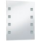 vidaXL Kylpyhuoneen LED-seinäpeili 50x60 cm hinta ja tiedot | Peilit | hobbyhall.fi