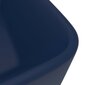 vidaXL Ylellinen pesuallas matta tummansininen 41x30x12 cm keraaminen hinta ja tiedot | Pesualtaat | hobbyhall.fi