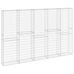 vidaXL Gabion-kivikori kansilla galvanoitu teräs 300x30x200 cm hinta ja tiedot | Aidat ja tarvikkeet | hobbyhall.fi