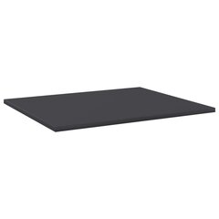 vidaXL Kirjahyllytasot 8 kpl harmaa 60x50x1,5 cm lastulevy hinta ja tiedot | Hyllyt | hobbyhall.fi